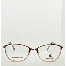 Armazón Emporio Mujer Metálico Dorado