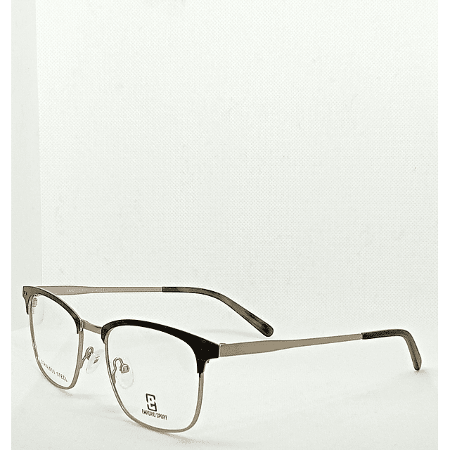 Armazón Emporio Hombre Metálico con Ribetes Verdes