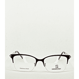 Armazón Emporio Hombre Metálico Semi al Aire