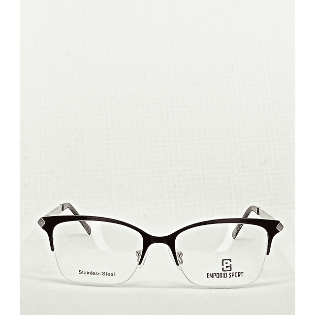 Armazón Emporio Hombre  Metálico Dorado con Aplicaciones