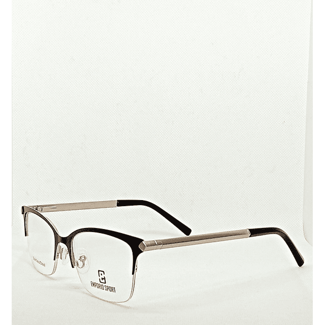 Armazón Emporio Hombre  Metálico Dorado con Aplicaciones