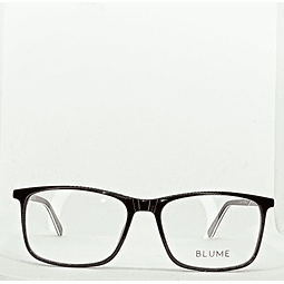 Armazón Blume Hombre Acetato Negro y Aplicaciones