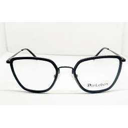 Armazón Óptico Das Leben Mujer Metálico Azul