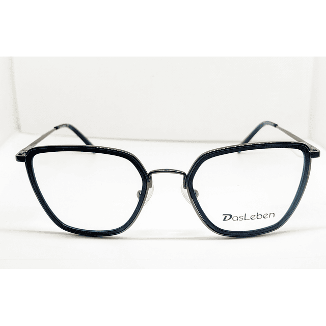 Armazón Óptico Das Leben Mujer Metálico Azul