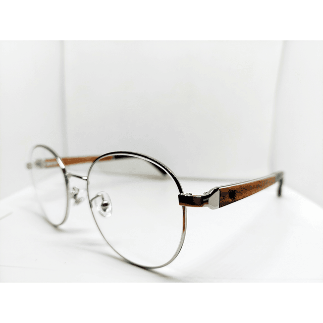 Armazón Óptico Wild Glass Hombre Metal y Madera