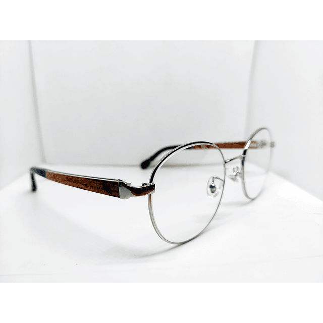Armazón Óptico Wild Glass Hombre Metal y Madera