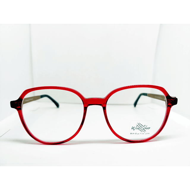 Armazón Óptico Wild Glass Mujer Rojo