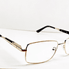 Armazón Óptico +Design Hombre Metálico dorado