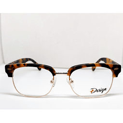 Armazón Óptico +Design Hombre Acetato Tortoise y Metal