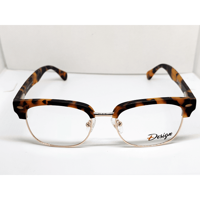 Armazón Óptico +Design Hombre Acetato Tortoise y Metal