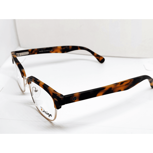 Armazón Óptico +Design Hombre Acetato Tortoise y Metal