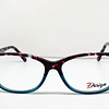 Armazón Óptico +Design Hombre Acetato Tortoise y Celeste