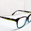 Armazón Óptico +Design Hombre Acetato Tortoise y Celeste