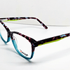 Armazón Óptico +Design Hombre Acetato Tortoise y Celeste