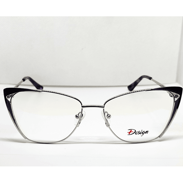 Armazón Óptico +Design Mujer Metal Agatado 