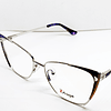 Armazón Óptico +Design Mujer Metal Agatado 