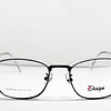 Armazón Óptico +Design Hombre Metal y Acetato transparente