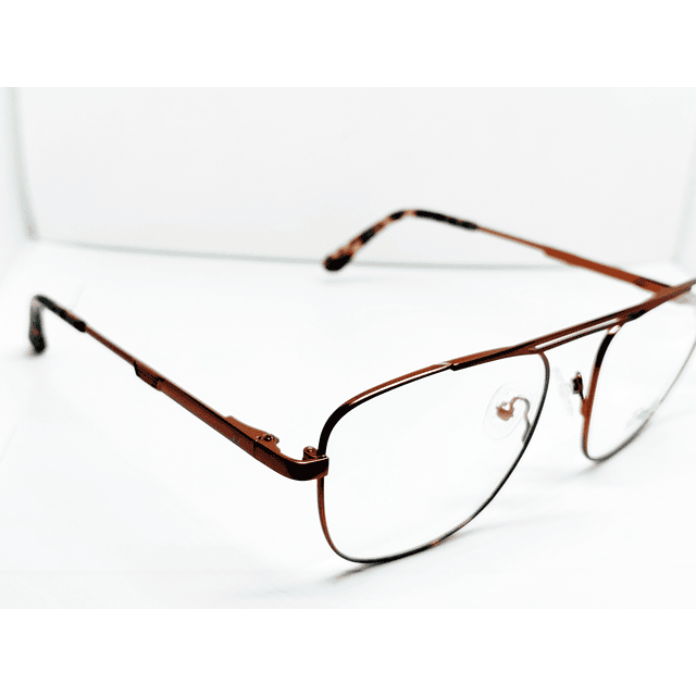 Armazón Óptico +Design Hombre Metal Dorado 