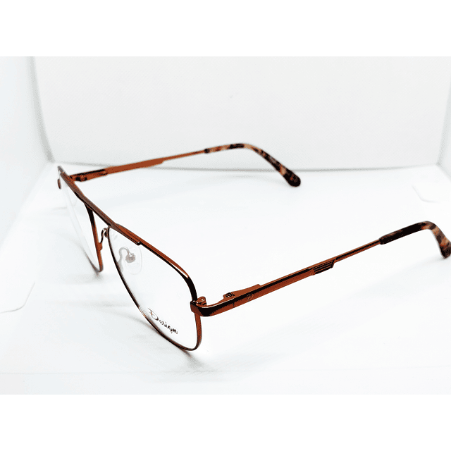 Armazón Óptico +Design Hombre Metal Dorado 