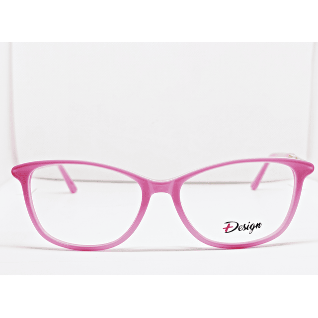 Armazón Óptico +Design Acetato Mujer Pink