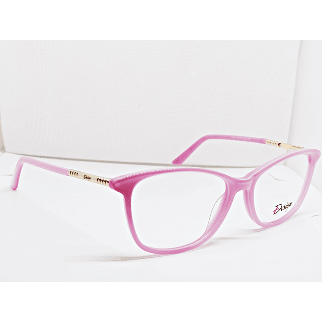 Armazón Óptico +Design Acetato Mujer Pink