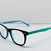 Armazón Óptico K-chai Niños Acetato Negro y Verde Nilo