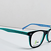 Armazón Óptico K-chai Niños Acetato Negro y Verde Nilo