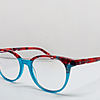 Armazón Óptico K-chai Niños Tortoise Rojo y Celeste