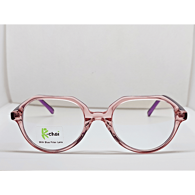 Armazón Óptico K-chai Niños Rosado Transparente