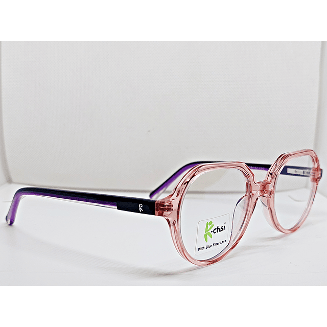 Armazón Óptico K-chai Niños Rosado Transparente