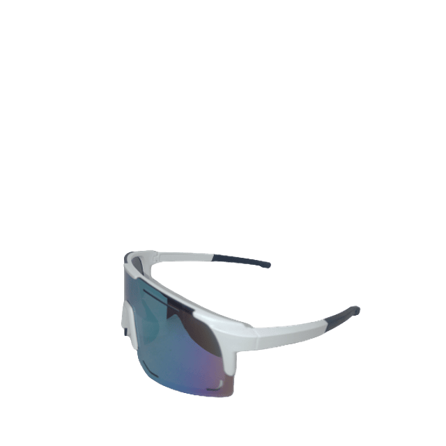 GAFAS DEPORTIVAS BLANCAS ESPEJADAS 