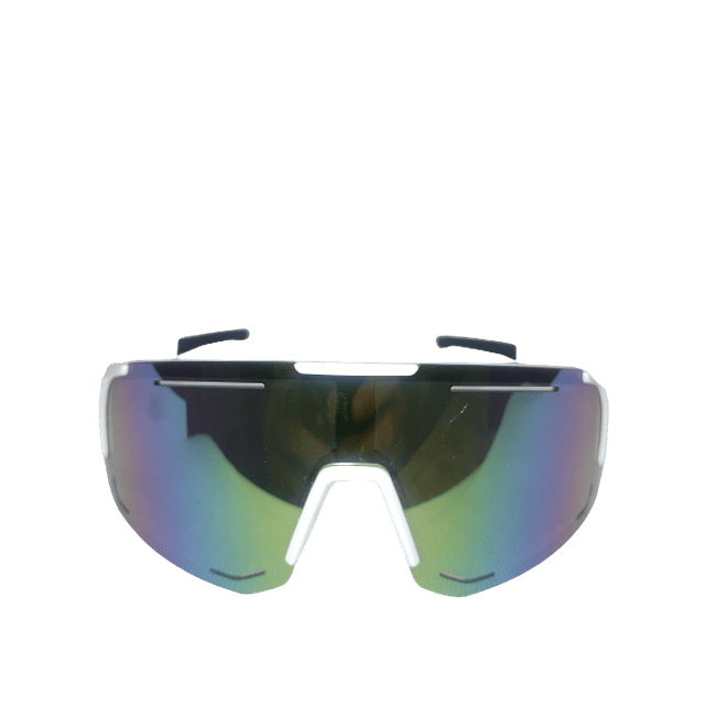 GAFAS DEPORTIVAS BLANCAS ESPEJADAS 