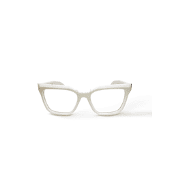 Armazón Óptico Merlín Blanco Marfil Acetato Premium