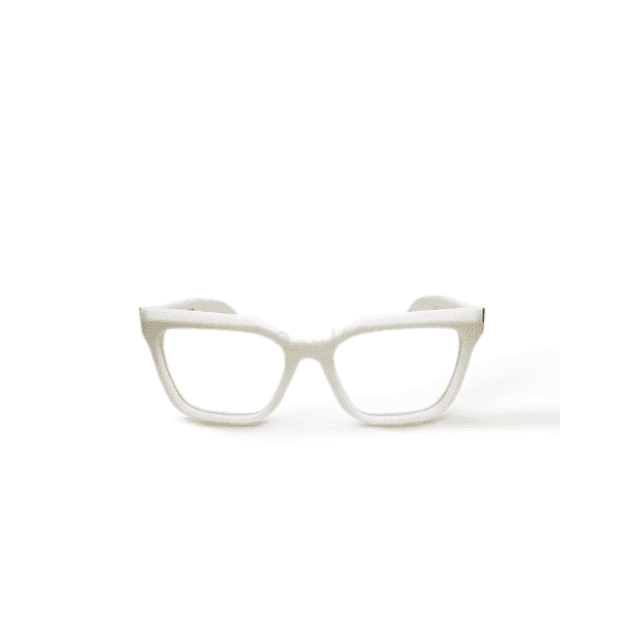 Armazón Óptico Merlín Blanco Marfil Acetato Premium