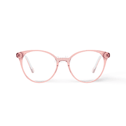 Armazón Óptico Merlín rosado transparente
