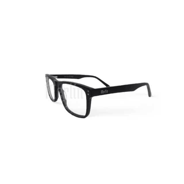 Armazón Óptico Merlín Acetato Premium Negro