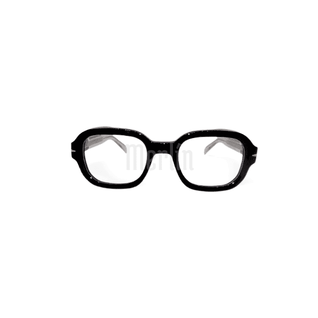 Armazón Óptico Merlín  Acetato Premium Habano y Cristal