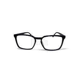 Armazón Óptico Merlín Acetato Premium Negro Cuadrado 