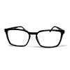 Armazón Óptico Merlín Acetato Premium Negro Cuadrado 