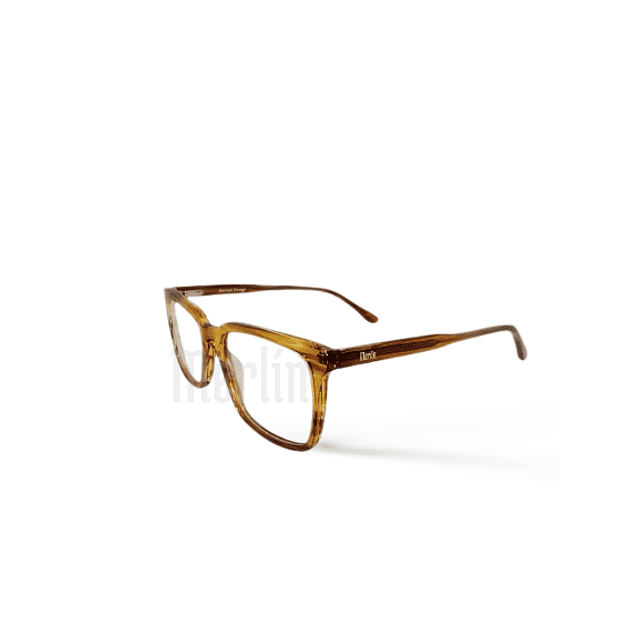 Armazón Óptico Merlín Acetato Premium Miel Cristal