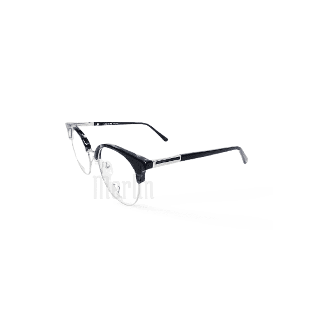 Armazón Óptico Veltom Metálico con aplicación Tortoise