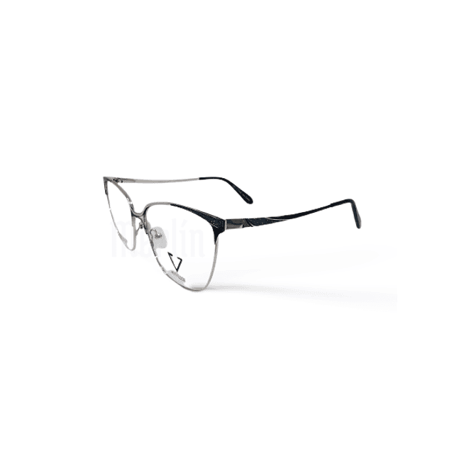 Armazón Óptico Veltom Metálico con Aplicaciones brillantes