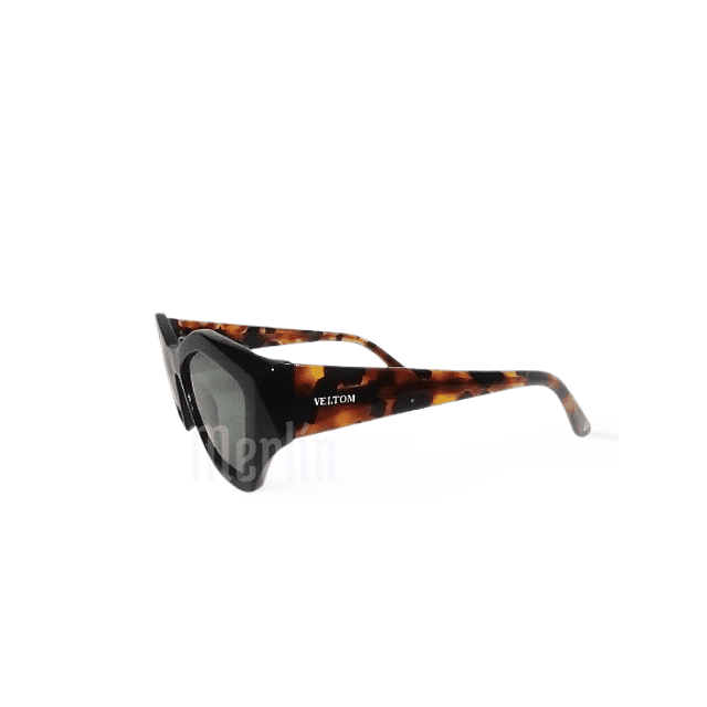 Gafas de sol Polarizadas Veltom Acetato Negro y Tortoise