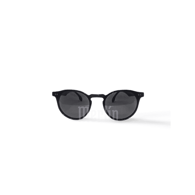 Gafas de sol Polarizadas Veltom Acetato Negro Redondo