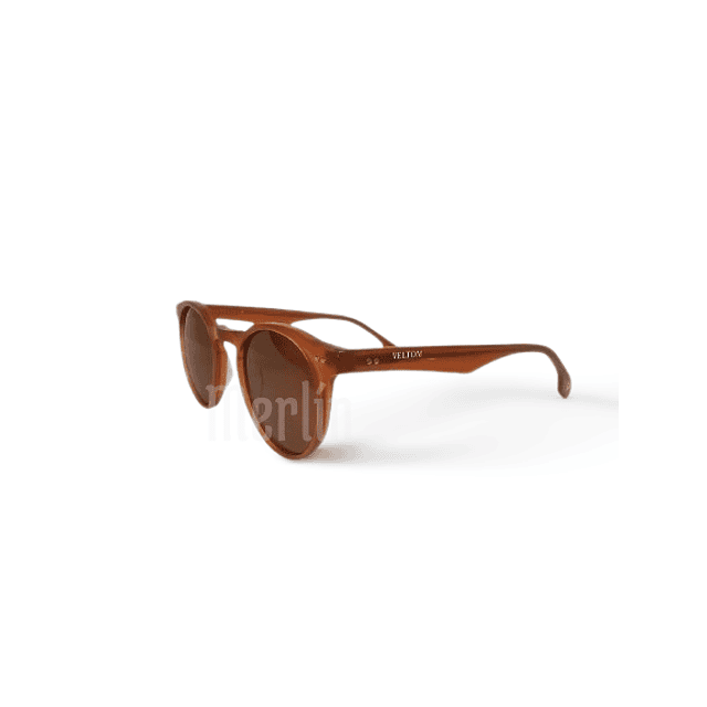 Gafas de sol Polarizadas Veltom Acetato Caramelo Redondo