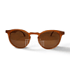 Gafas de sol Polarizadas Veltom Acetato Caramelo Redondo