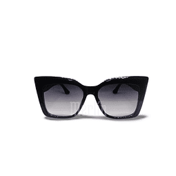 Gafas de sol Luc Acetato Retro Negro