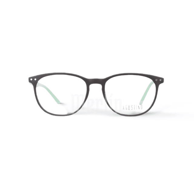 Armazón Óptico AGUSTINO TR90 Negro y Verde