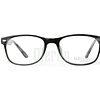 Armazón Óptico Agustino Acetato Negro y Verde Cristal