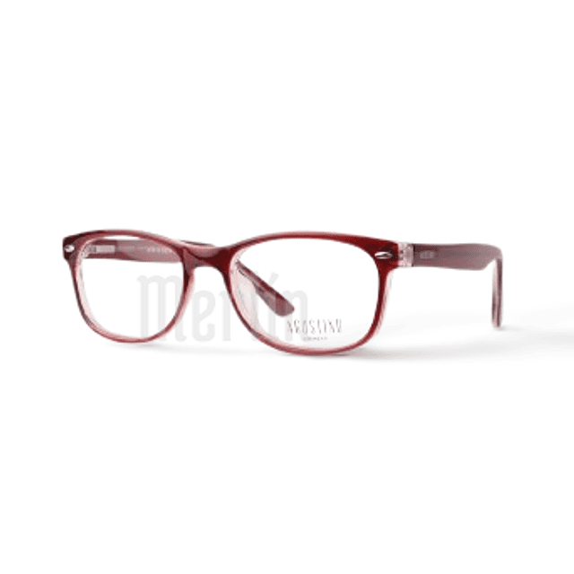 Armazón Óptico AGUSTINO Acetato Rojo Borgoña